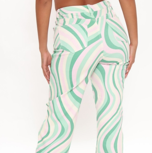 So Hypnotic Stretch Straight Leg Jeans - Multi Color - Picture 4 of 6